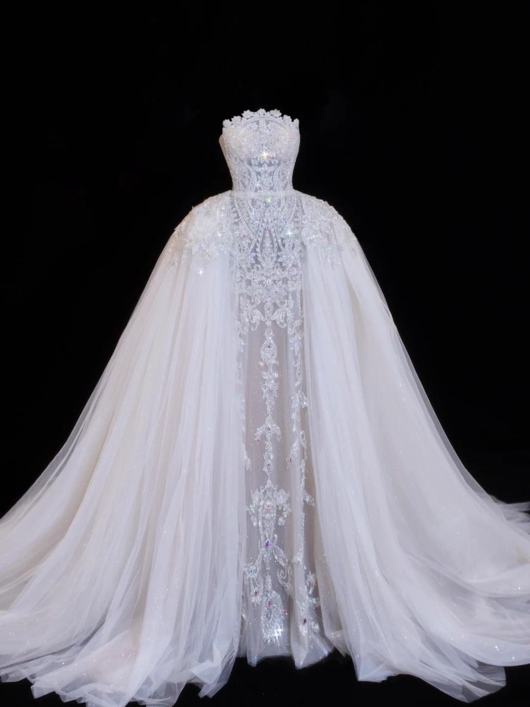 Robes de mariée élégantes et pudiques pour la mariée, style sirène, bustier, manches longues, dentelle, tailles petites et grandes, SA012