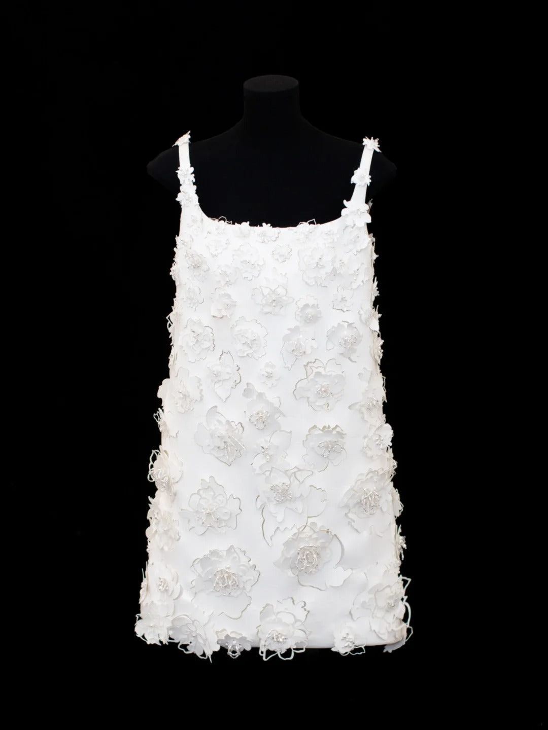 Wedding Gowns Dresses Elegant Modest for Bride A Line Square Neck With Flowers Short Petite/Plus Size Bridal Gowns For Women SA016