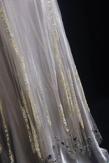 Vintage Prom Dresses 90s Formal A line Sweetheart Straps With Beadings Long Party Gowns Prom Dresses AS022