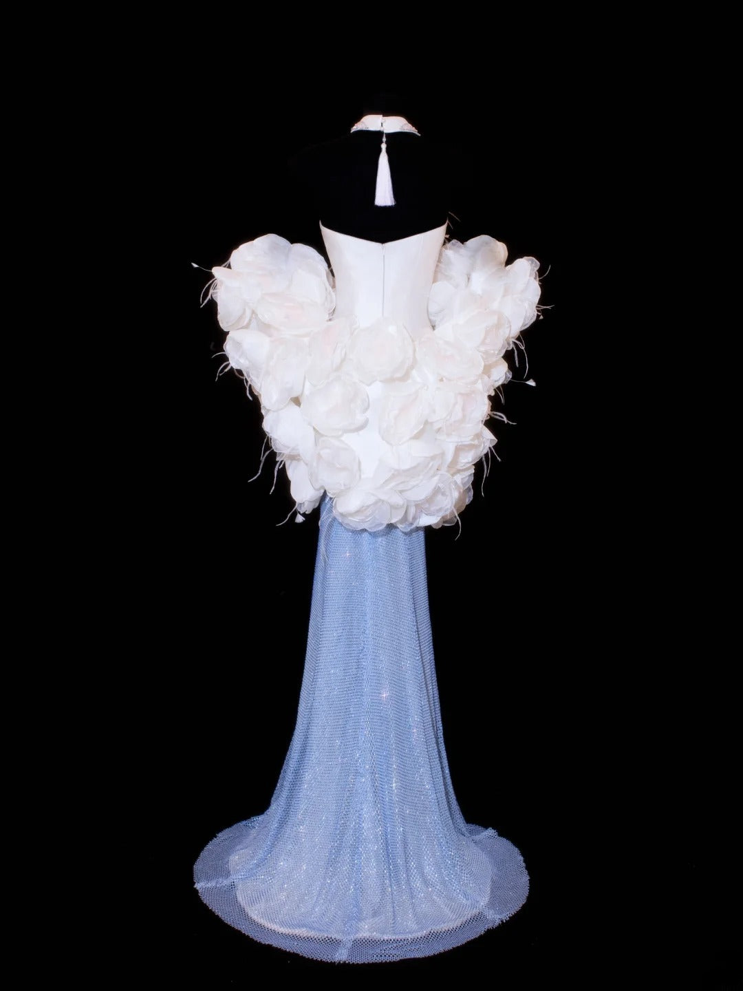 Preiswertes, paillettenbesetztes, formelles Meerjungfrauenkleid im Stil der 1950er Jahre mit Herzausschnitt, Perlen und Federn – ein beeindruckendes langes Ballkleid oder Abendkleid für festliche Anlässe (SA024).