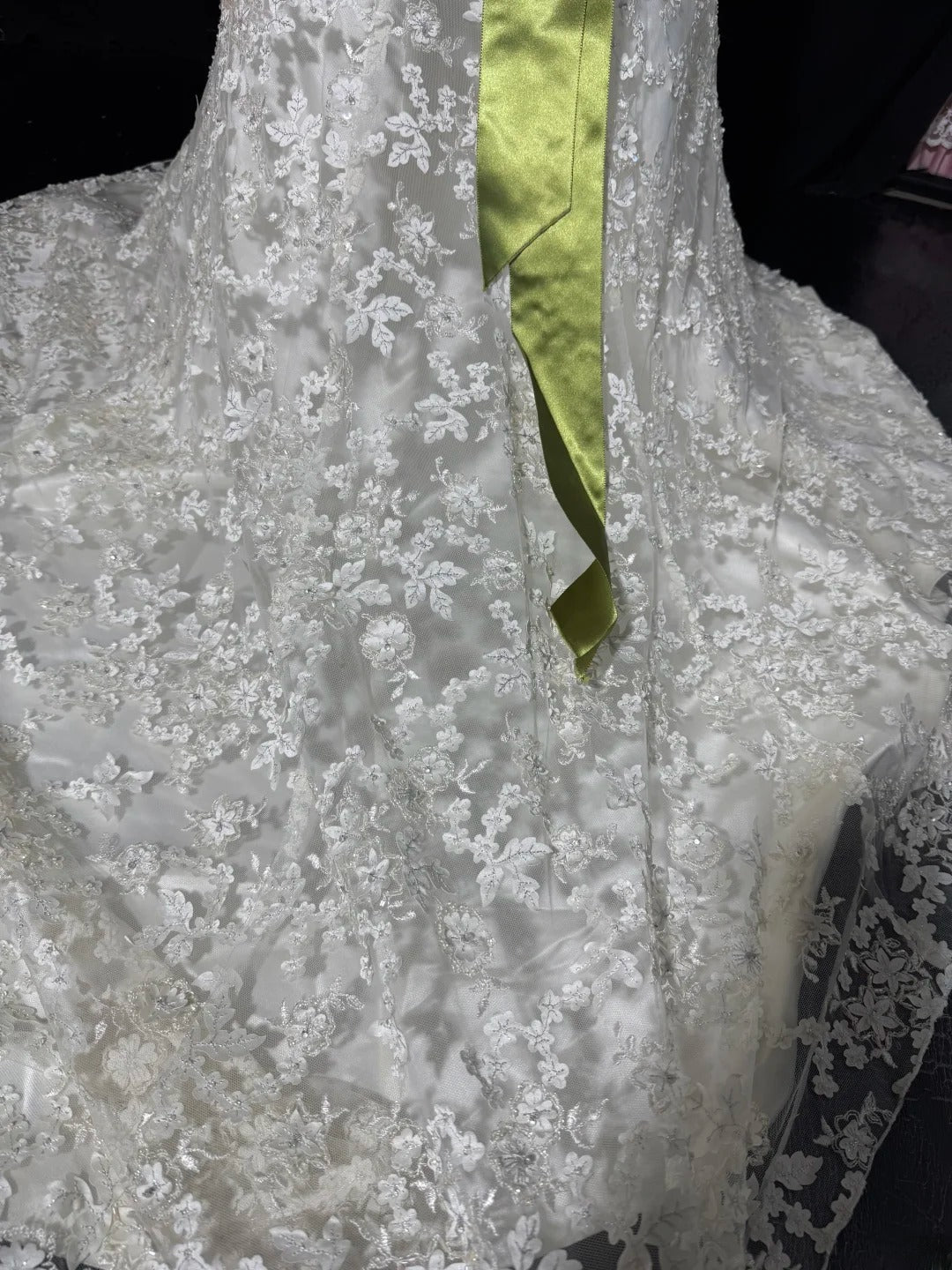Timeless Women's Mermaid Strapless Sleeveless White Lace Long Vintage Fitted 1920s Wedding Dresses AS027