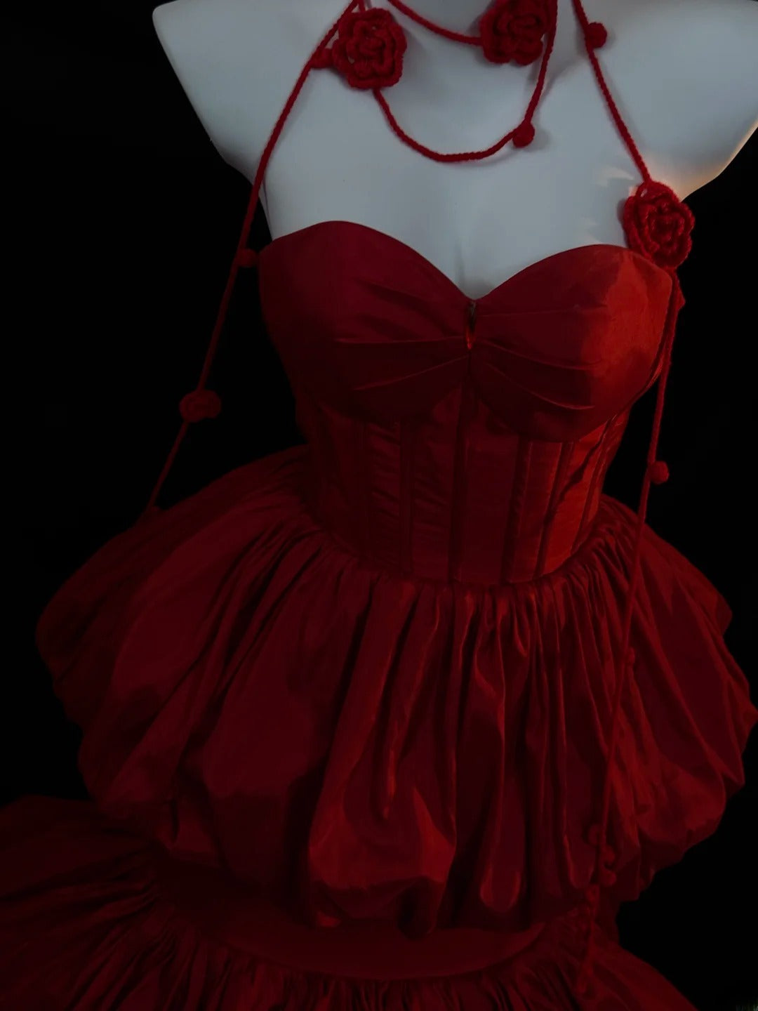 Vintage Prom Dresses Mermaid Sweetheart Burgundy With Ruffles Long Evening Formal Outfits RB3444