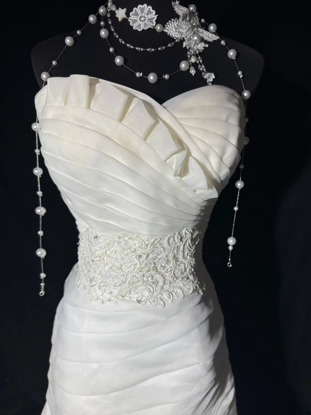 Prinzessinnen-Brautkleider, lange Kleider im 70er-Jahre-Stil, Meerjungfrauen-Ausschnitt, Boho-Stil, mit Spitze, figurbetont, auch in kleinen/großen Größen erhältlich, AS048