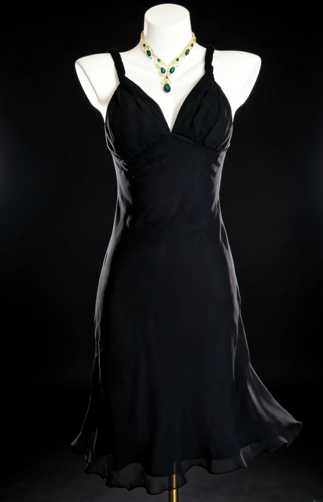 Vintage A-Linien-Kleid mit Spaghettiträgern, kleines Schwarzes, Hoco-Kleider, kurze Homecoming-Kleider, Hoco-Kleid AS058
