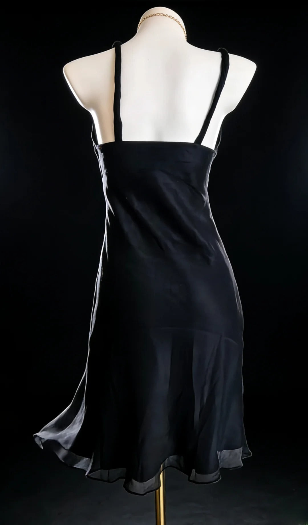 Vintage A-Linien-Kleid mit Spaghettiträgern, kleines Schwarzes, Hoco-Kleider, kurze Homecoming-Kleider, Hoco-Kleid AS058