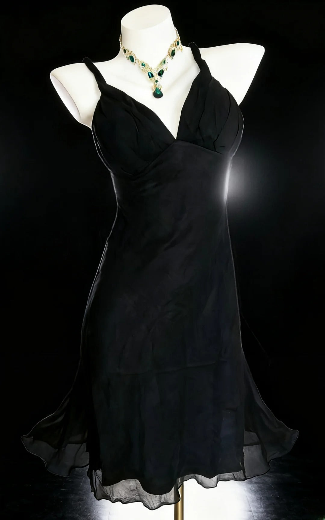 Vintage A-Linien-Kleid mit Spaghettiträgern, kleines Schwarzes, Hoco-Kleider, kurze Homecoming-Kleider, Hoco-Kleid AS058
