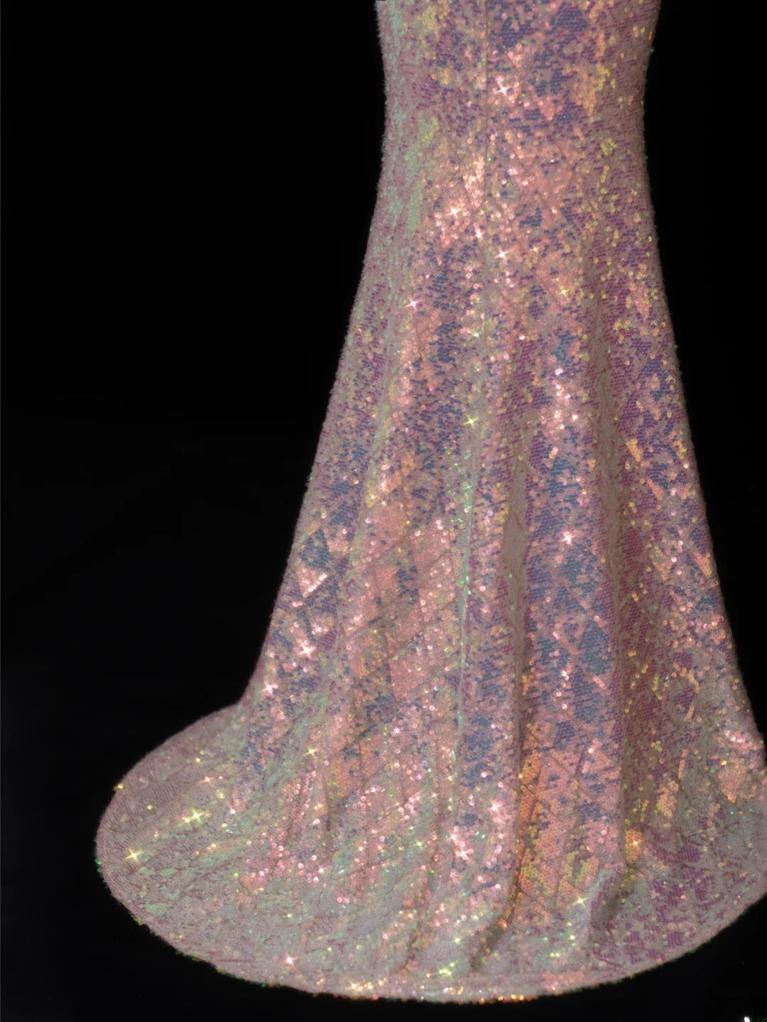Elegante Ballkleider im Meerjungfrauen-Stil mit herzförmigem Ausschnitt und Pailletten – beeindrucken Sie mit diesem langen, plissierten Abendkleid SA075
