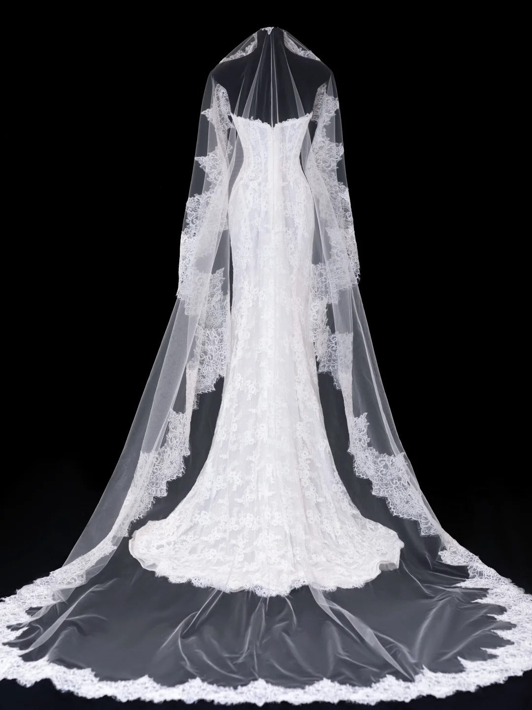 Robe de mariée intemporelle, robe sirène romantique décolletée cœur en dentelle blanche, tailles petites et grandes, pour femmes SA101