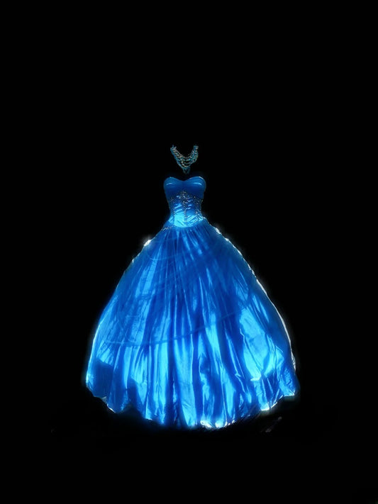 Modest Ball Gown Sweetheart Royal Blue Tulle Sleeveless With Beading Long Sweet 16 Dresses Seventeen Quince Dress RB3567