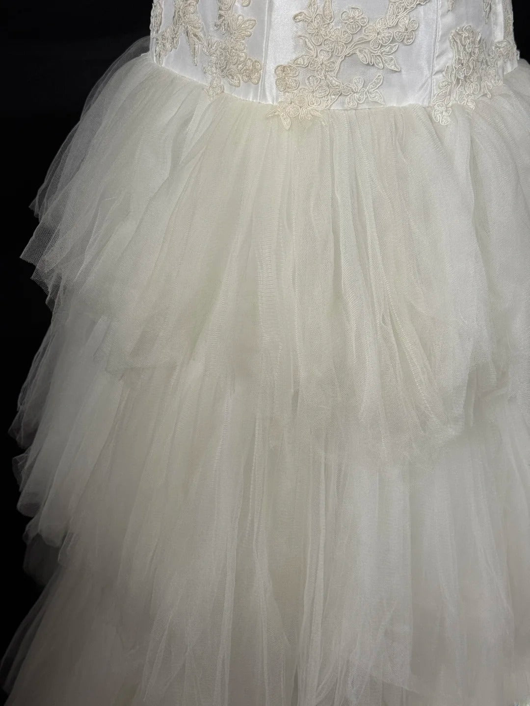 Robes de bal blanches sirène bustier en tulle sans manches pour femmes tenues de soirée formelles longues RB3569