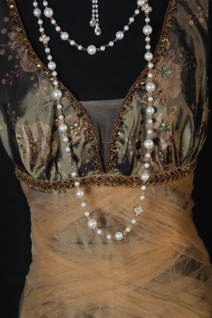 Retro-Abendkleider im Vintage-Stil der 1960er Jahre, Meerjungfrauenschnitt, V-Ausschnitt, Satin mit Perlen, langes, formelles Party-Abendkleid für Damen AS111