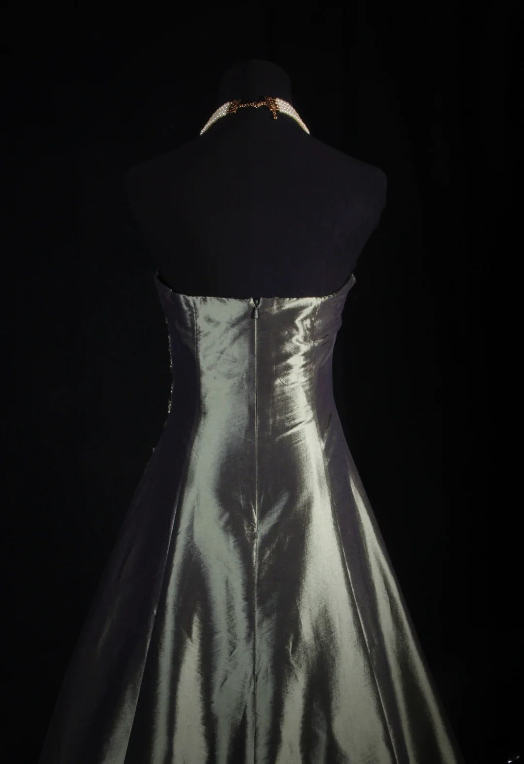 Robes de bal rétro pour femmes, robes de cocktail bustier ornées de perles et de dentelle, tenues longues années 90 pour dîner de remise de diplômes, robes de bal de fin d'année AS138