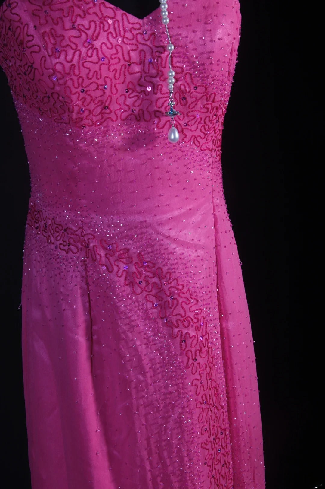 Vintage Prom Dresses Inspiration A Line Sweetheart Pink Semi Formal 90s Prom Dresses With Beads For Teenagers High Schools AS155