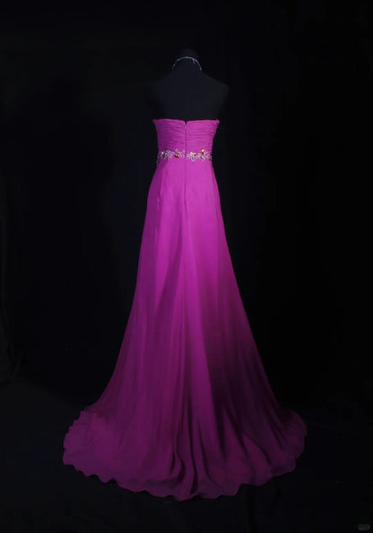Vintage Prom Dresses Inspiration A Line Sweetheart Pink Semi Formal 90s Prom Dresses With Slit Beads For Teens High Schools AS157