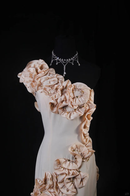 Elegantes Etuikleid mit One-Shoulder-Schulter, kurzes Kleid zum 16. Geburtstag, Homecoming-Kleid, Cocktailkleid AS175