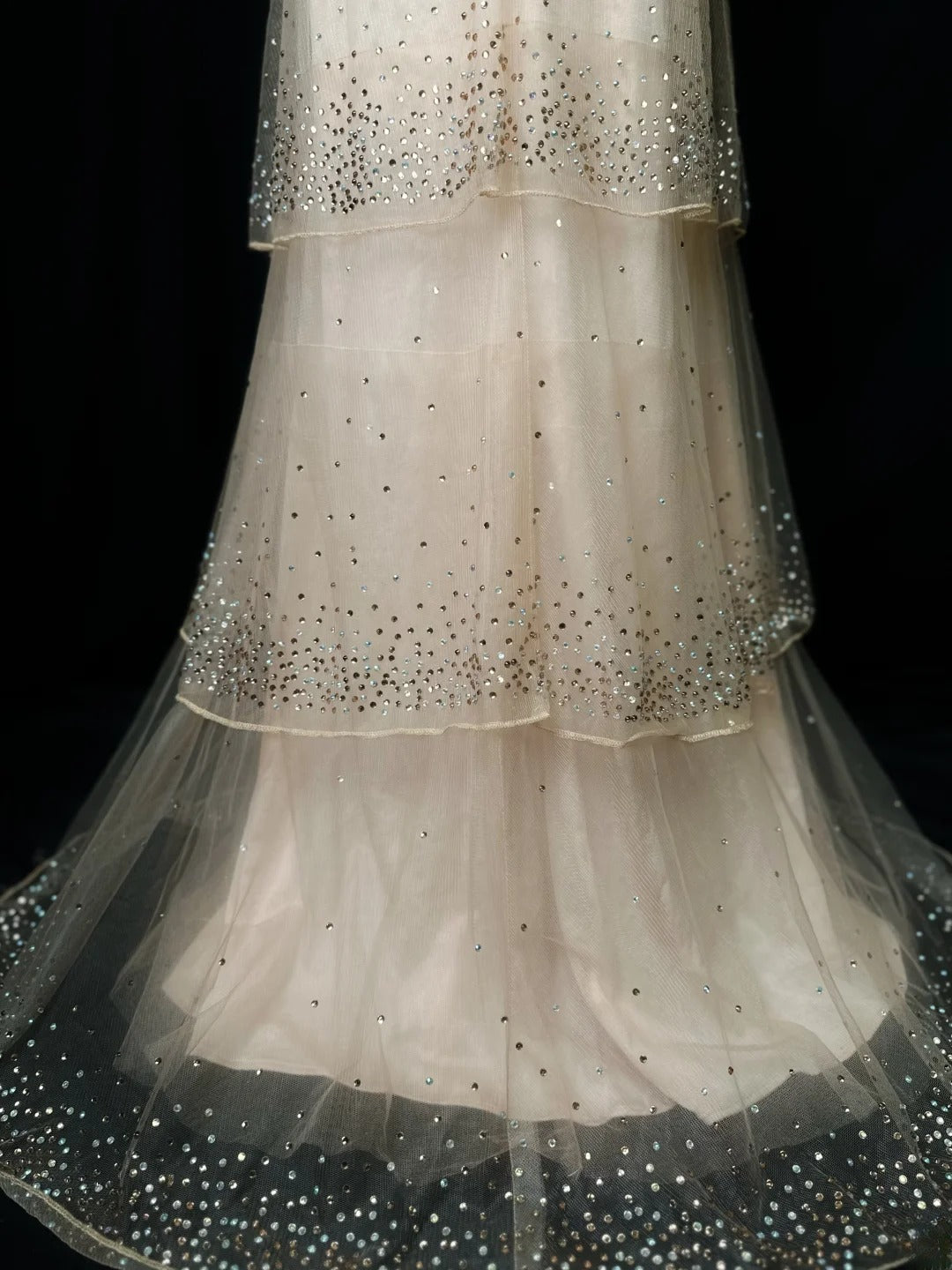 Vintage Prom Dresses A line Spaghetti Strap Pink Sequin With Beads Long Party Gown Formal Outfits RB5987