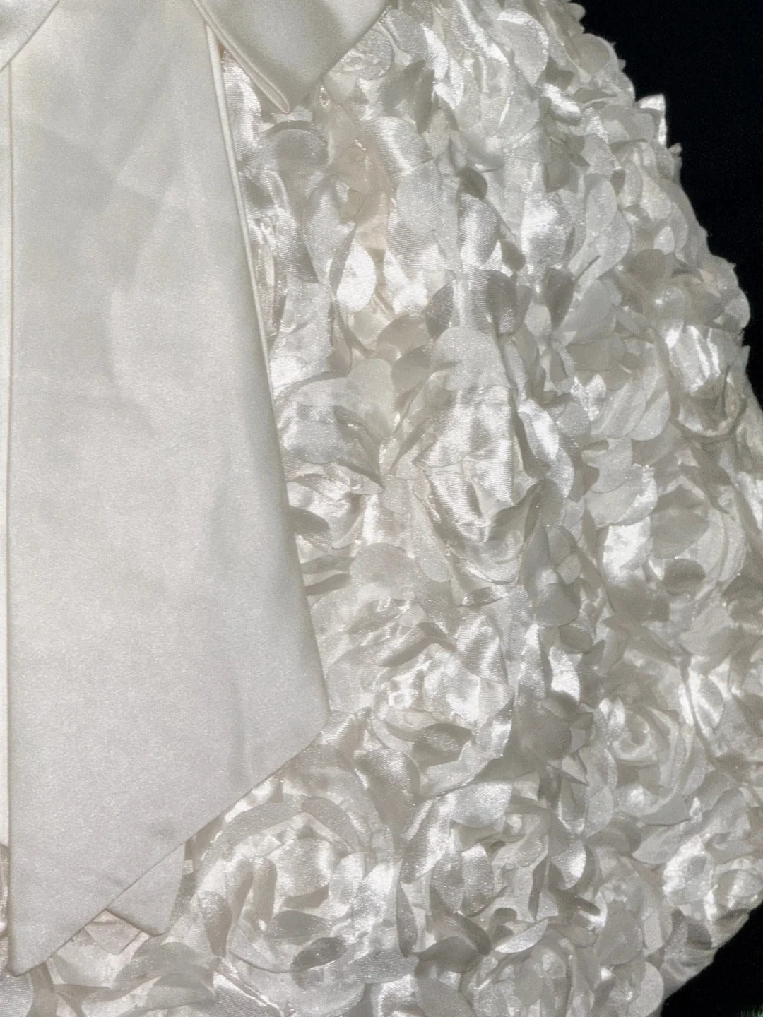 Vintage Ball Gown Strapless White 80s Matric Mini Graduation Flowers Hoco Dresses Short Senior Birthday Homecoming Outfits RB3612