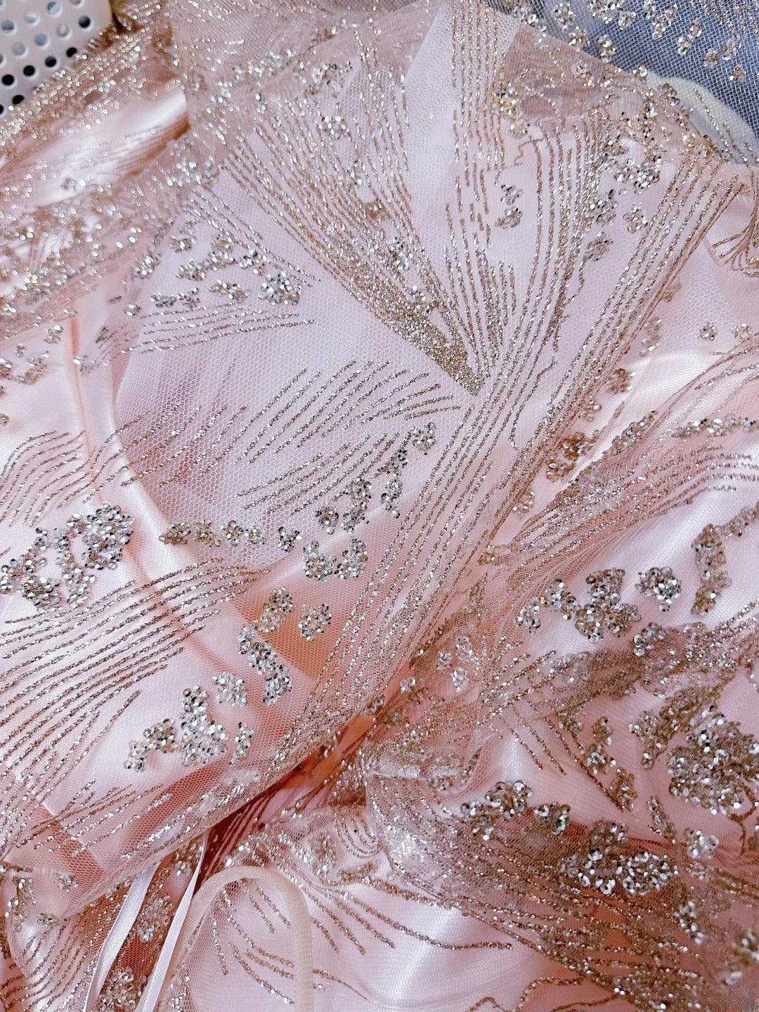 Vintage 70s Prom Dresses A line Spaghetti Strap Pink Sequin Long Party Gown Formal Outfits RB5993