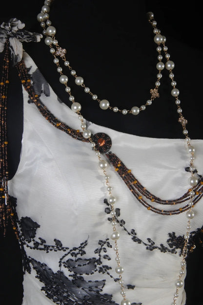 Vintage-Abendkleider im Stil der 1950er Jahre, Meerjungfrauen-Stil, schulterfrei, Chiffon, schwarz, lange Partykleider, AS198