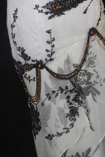 Vintage-Abendkleider im Stil der 1950er Jahre, Meerjungfrauen-Stil, schulterfrei, Chiffon, schwarz, lange Partykleider, AS198