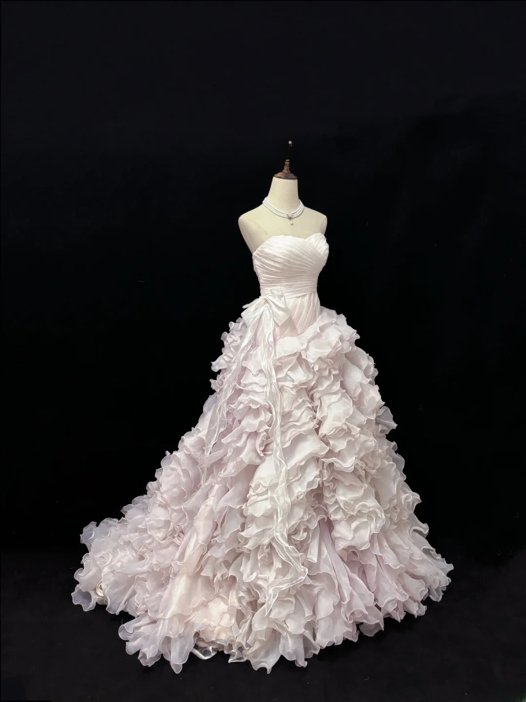 Fairytale Dream Ball Gowns Sweetheart Light Pink Poofy Long Quince Dress Voluminous Ideas Quinceanera Dresses Vestidos De 15anos RB7626
