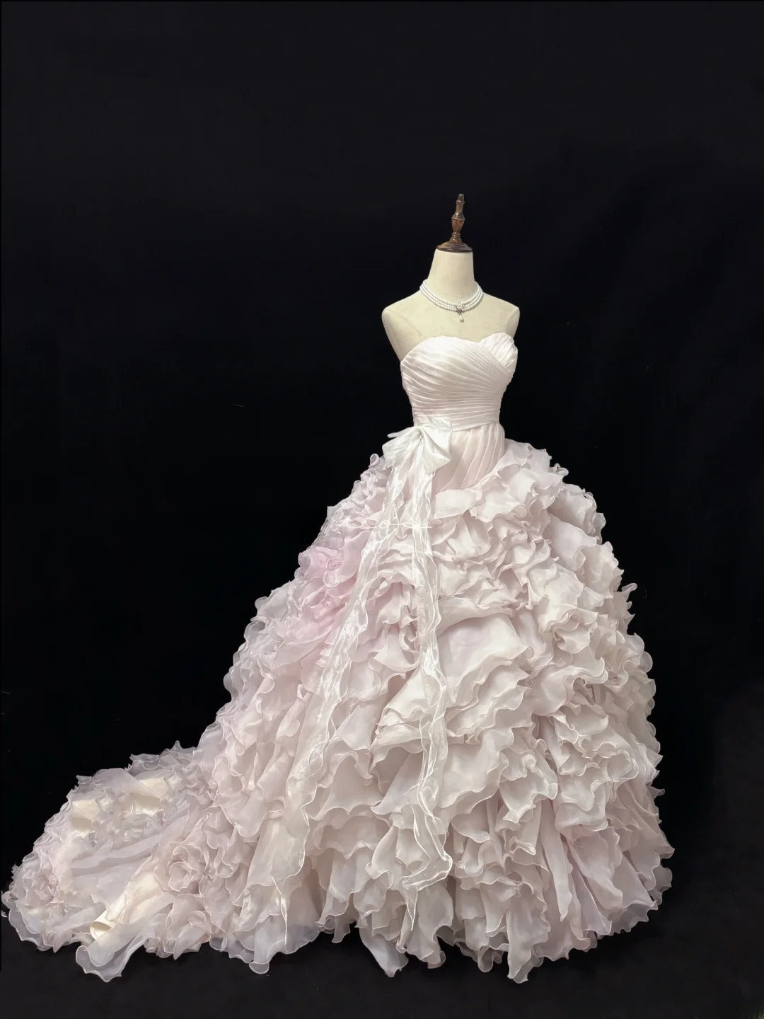 Fairytale Dream Ball Gowns Sweetheart Light Pink Poofy Long Quince Dress Voluminous Ideas Quinceanera Dresses Vestidos De 15anos RB7626