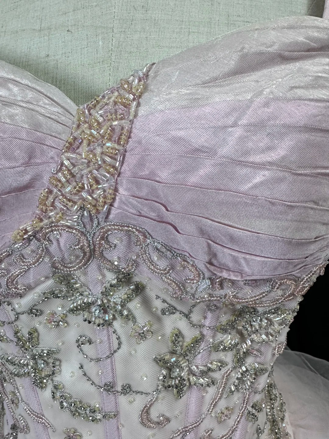 Pretty Ball Gown Straps White Pink Tulle With Beading Long 15 Quinceanera Dresses Photo Ideas Formal Outfit RB6098