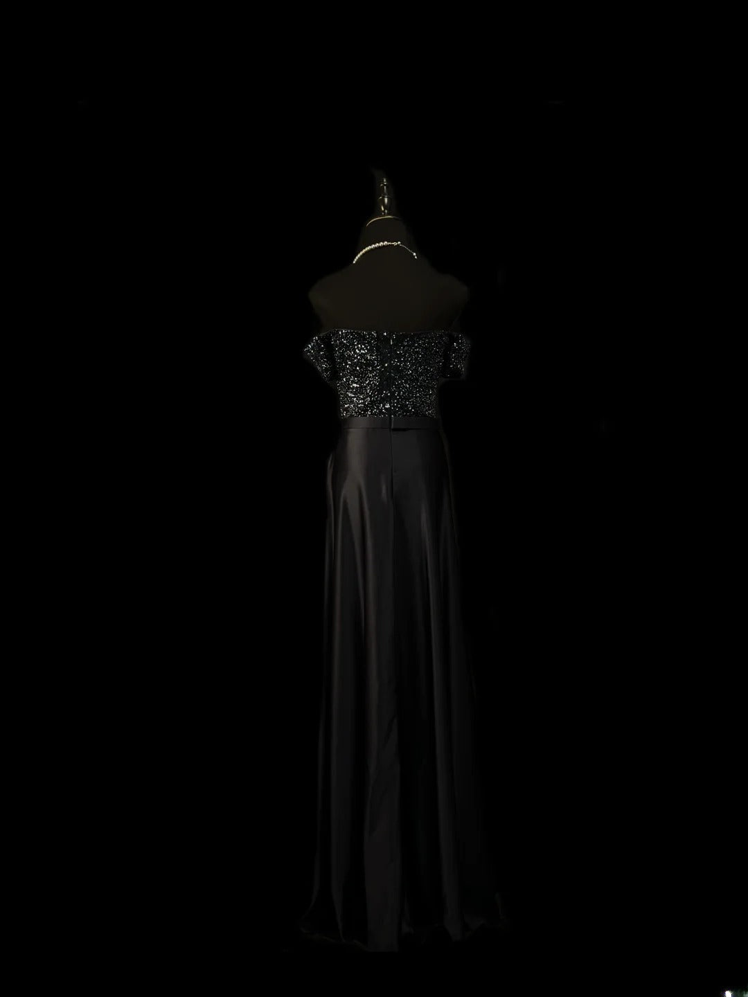Vintage 90s Prom Dresses A line Off The Shoulder Black Satin With Cape Party Gown Formal Outfits RB6110