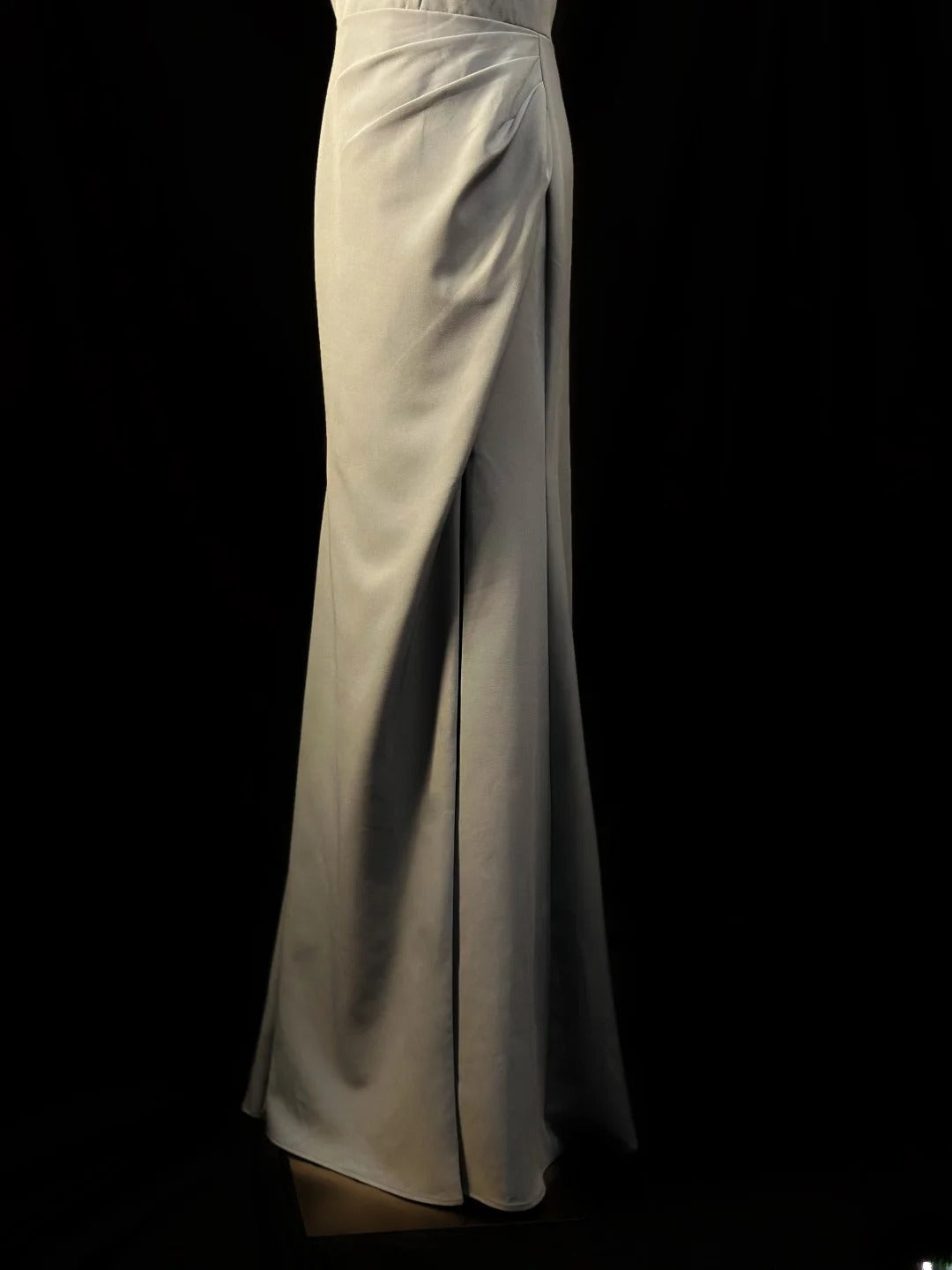 Vintage 90s Prom Dresses Mermaid Off The Shoulder Satin With Sleeves Split Party Gown Formal Outfits RB6112