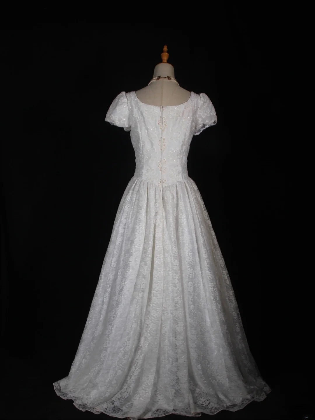 Brautkleider mit kurzen Ärmeln, Spitze, in kleinen/großen Größen, für standesamtliche Trauungen und Strandhochzeiten AS286