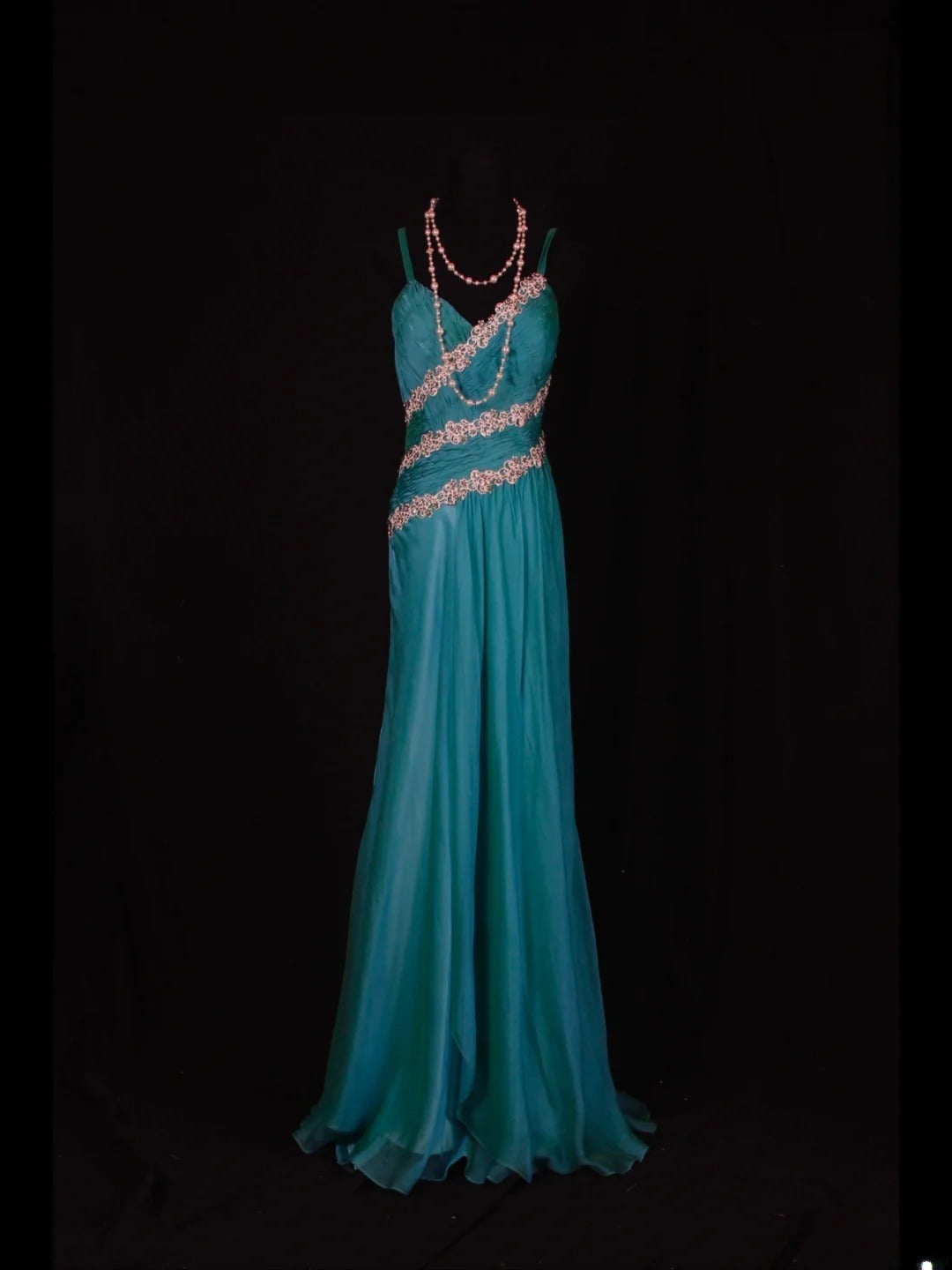 Vintage 2000s Mermaid Spaghetti Straps Chiffon Appliques Plus Size With Lace Long Prom Dresses Impress 21th Birthday Outfits Prom Gown AS342
