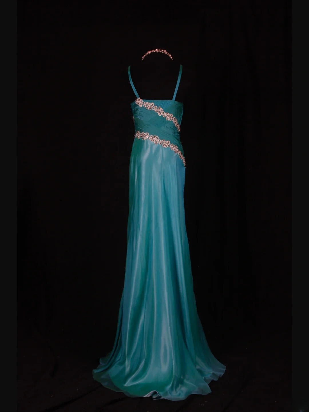 Vintage 2000s Mermaid Spaghetti Straps Chiffon Appliques Plus Size With Lace Long Prom Dresses Impress 21th Birthday Outfits Prom Gown AS342