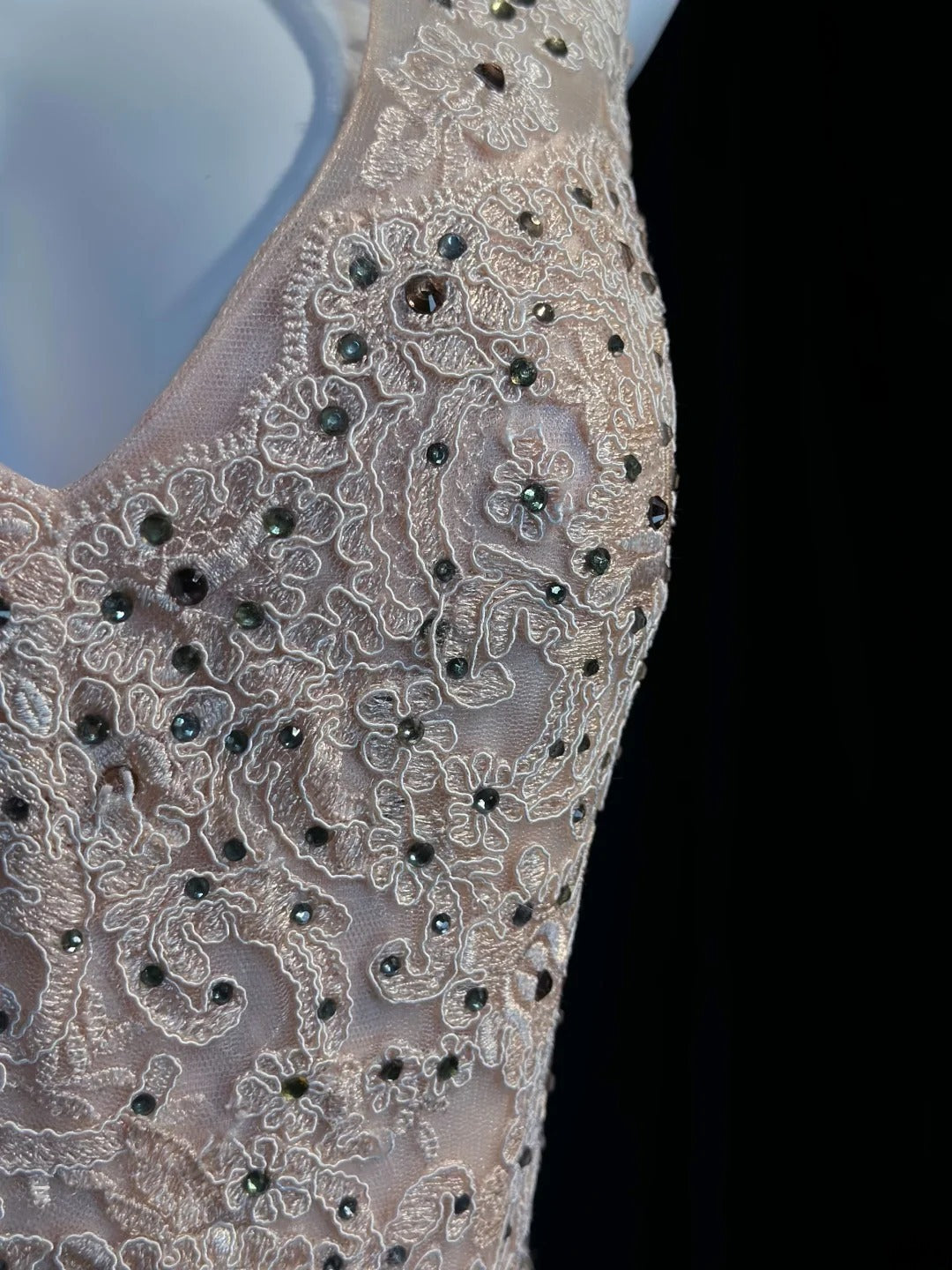 Vintage Prom Dresses Mermaid V Neck Light Pink Lace 1950s Retro Classy Party Formal Outfits RB6232