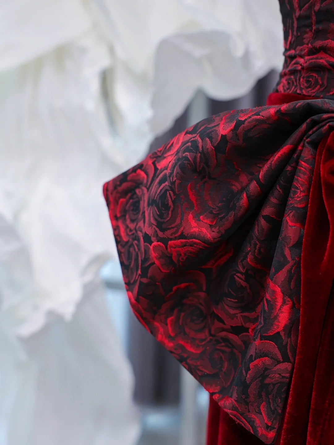 Chic Sheath Sweetheart Burgundy Velvet Long Prom Formal Fancy Evening Dresses Dinner Outfits Classy Party Gowns AS433