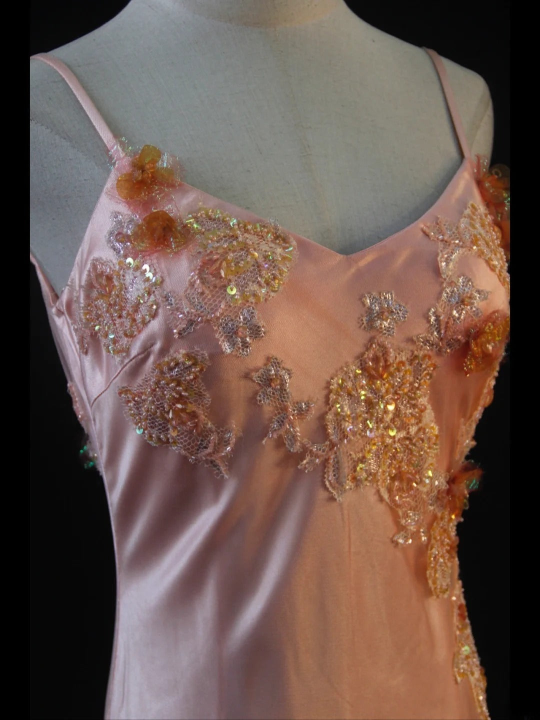 Vintage Mermaid Spaghetti Straps Blush Pink Lace 80s With Beads Appliques Long Prom Max Dresses Inspo 18th Birthday Outfit Formal Dress For Women AS448