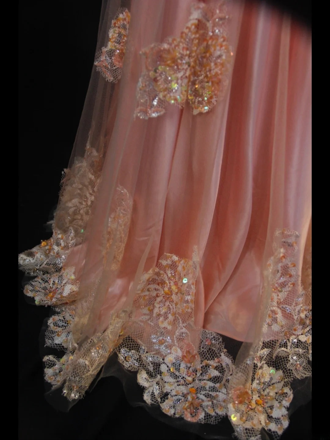 Vintage Mermaid Spaghetti Straps Blush Pink Lace 80s With Beads Appliques Long Prom Max Dresses Inspo 18th Birthday Outfit Formal Dress For Women AS448