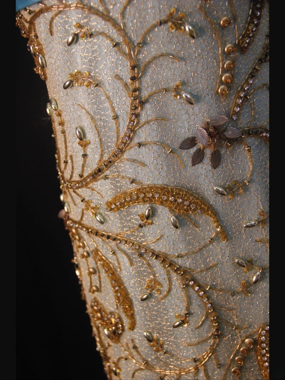 Vintage Mermaid Halter Gold Sequins 70s With Beads Prom Max Dresses Inspo 18th Birthday Outfit Formal Dress For Women AS464