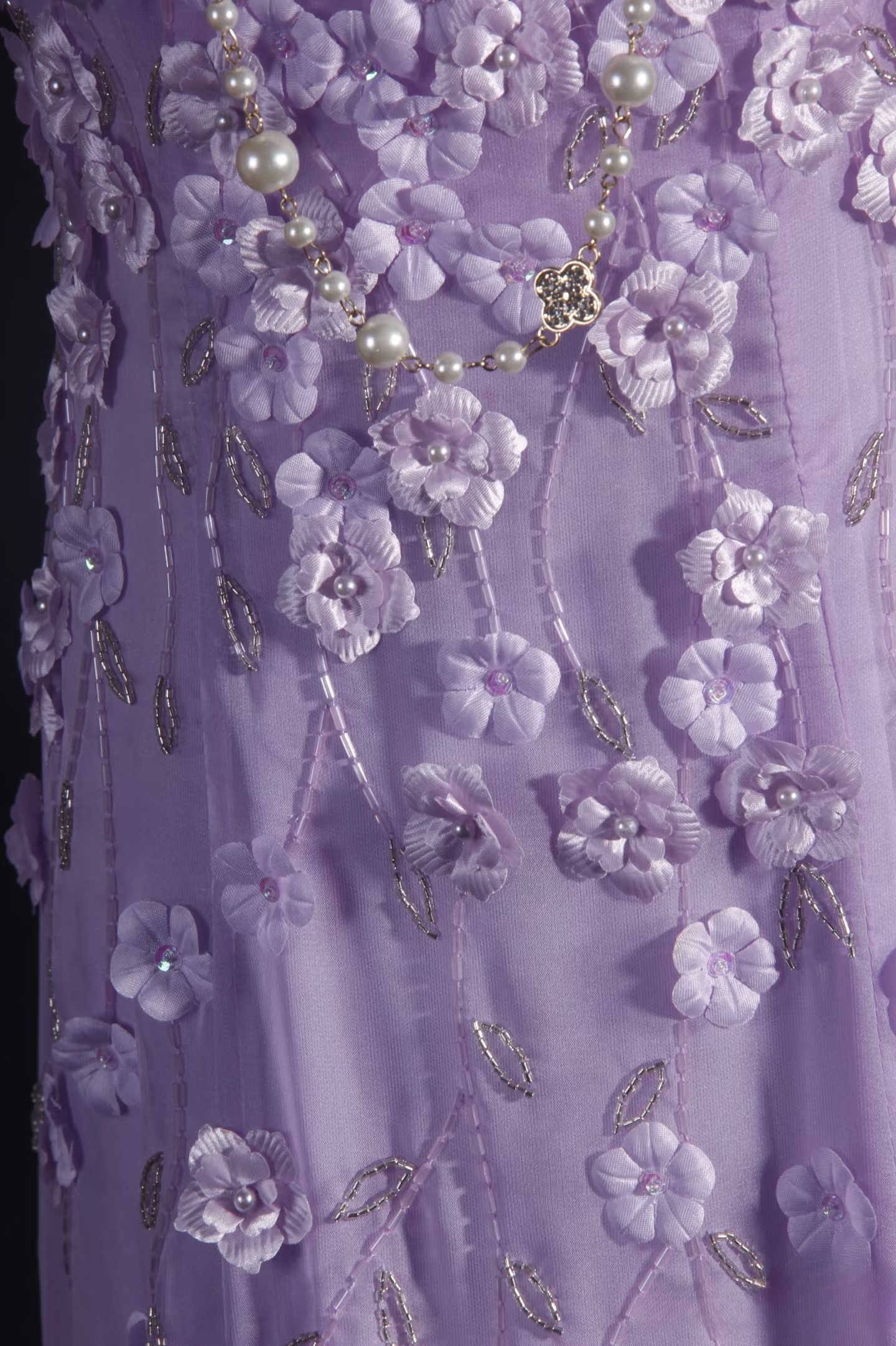 Robes de bal rétro, coupe trapèze, bretelles spaghetti, tulle lilas, style vintage, robes de soirée longues, AU019