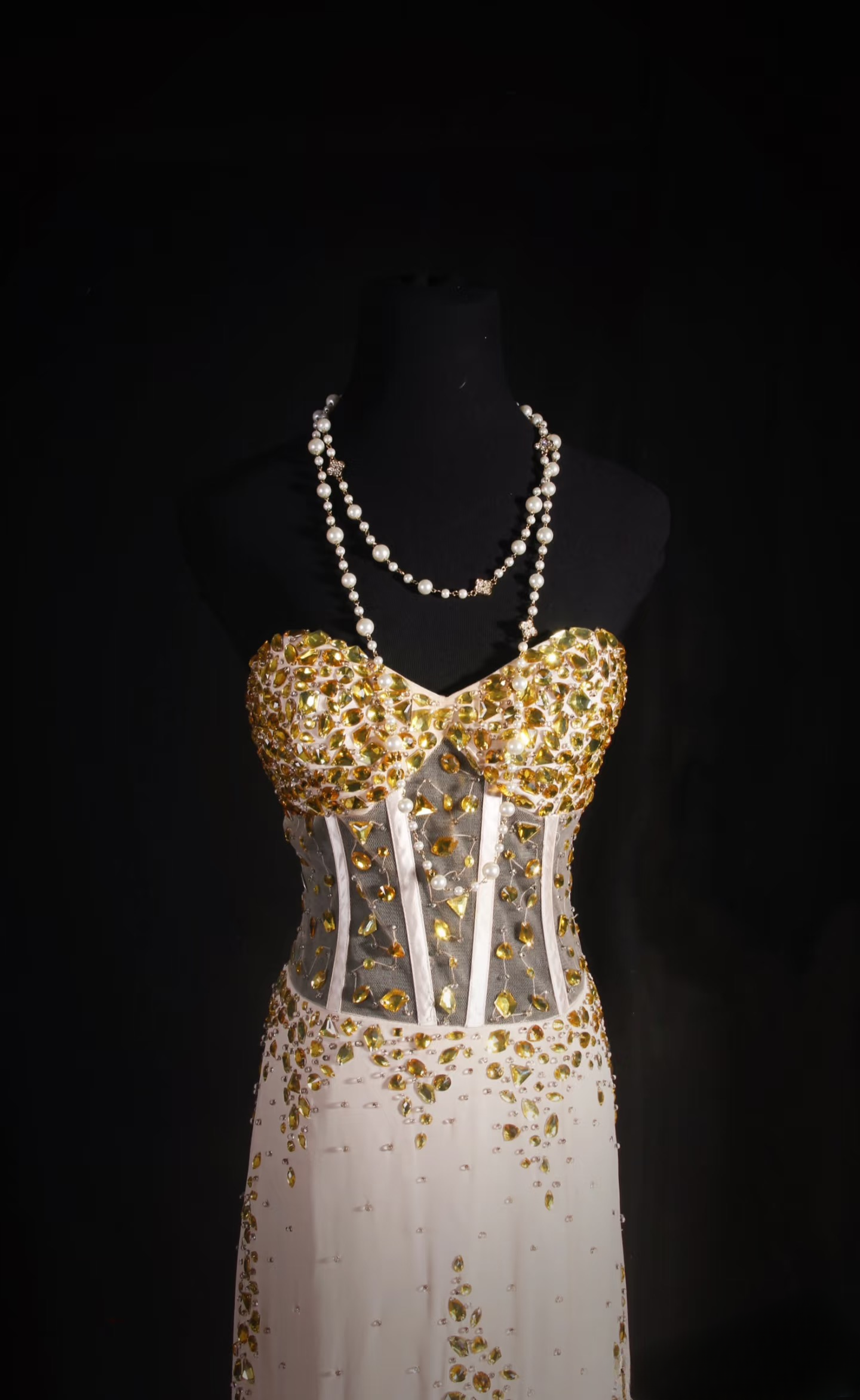 Retro Prom Dresses Mermaid Sweetheart 80s With Gold Beads Chiffon Vintage Fashion Long Prom Dresses Party Gowns AU021