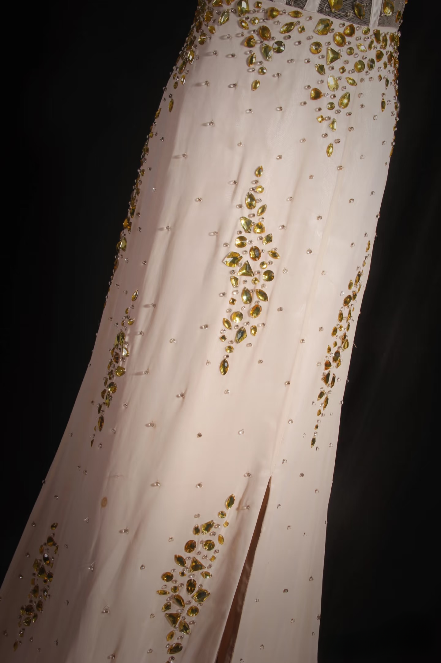 Retro Prom Dresses Mermaid Sweetheart 80s With Gold Beads Chiffon Vintage Fashion Long Prom Dresses Party Gowns AU021