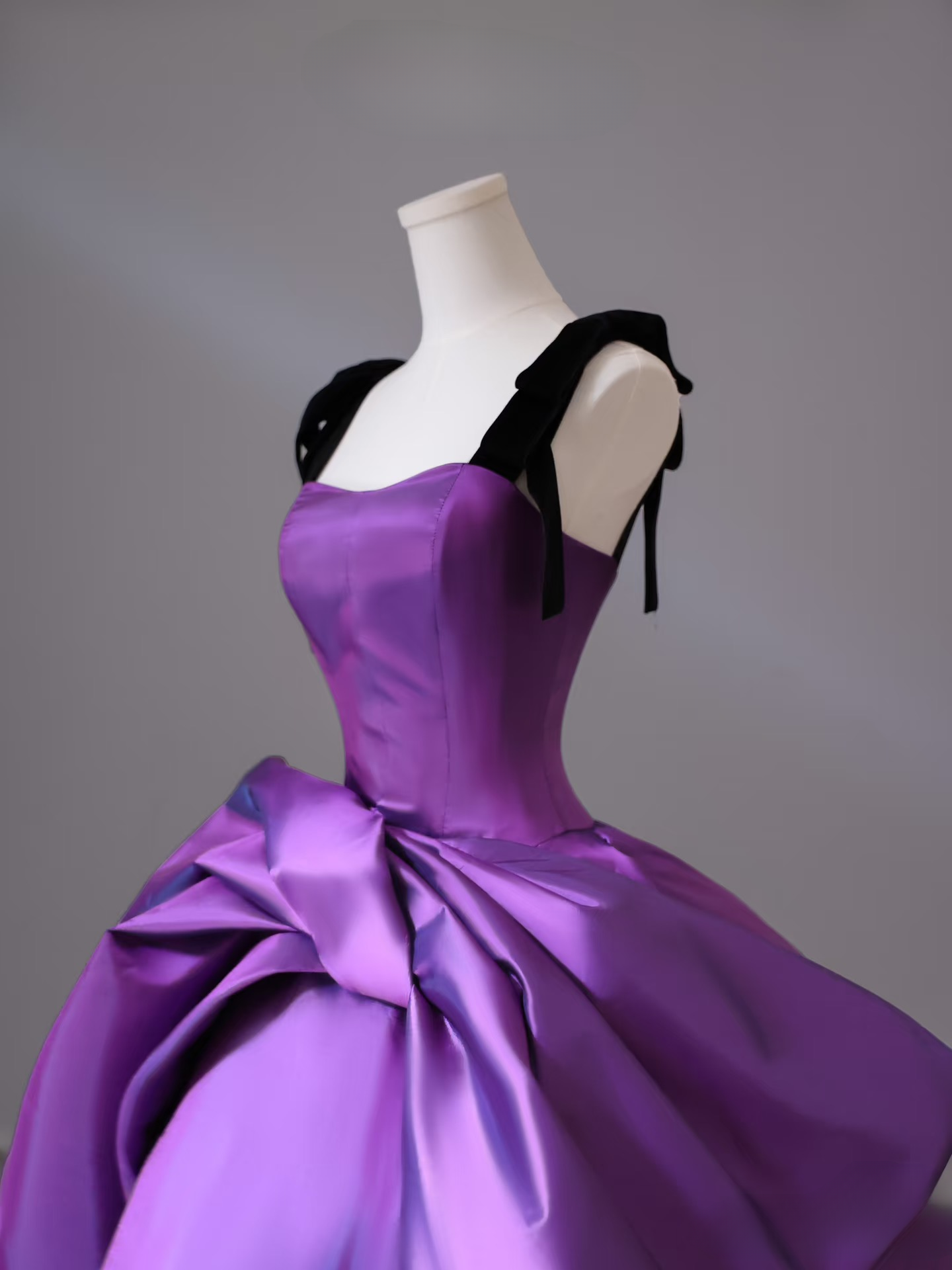Classy Ball Gown Straps Grape Long Quinceanera Dress Gorgeous Quinceanera Dresses Sweet 15 16 Dress AU031