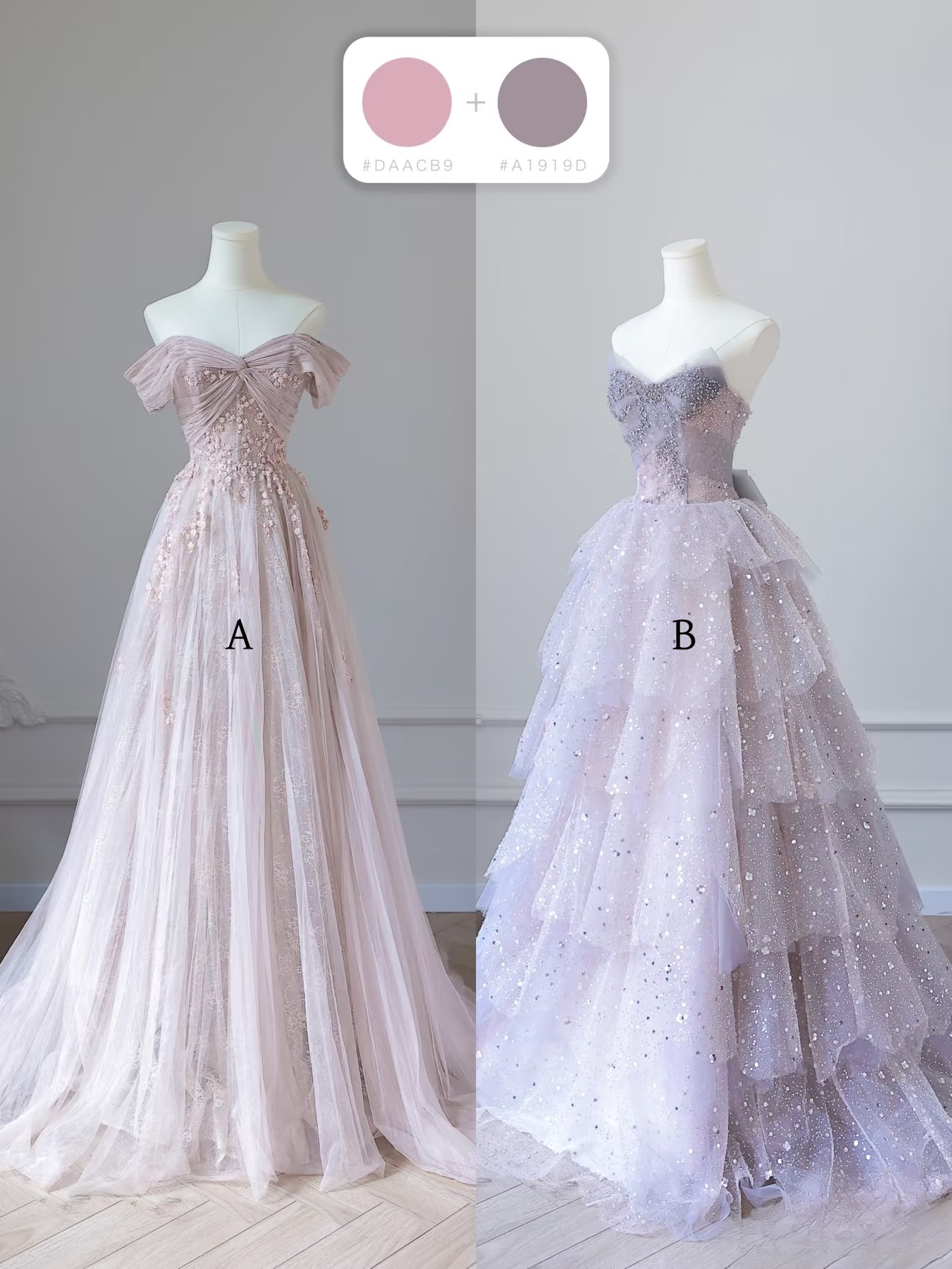 Robe de bal longue en tulle, élégante, coupe trapèze, inspiration tendance, robe de bal formelle, robe de bal de danse, AU072