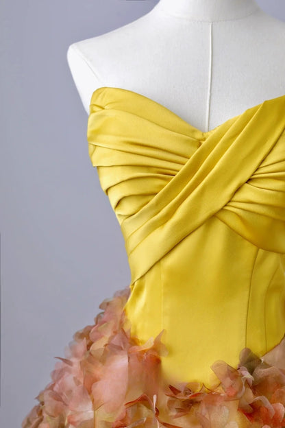 Robe de bal princesse Quinceanera en satin, décolleté en cœur, tenue de bal, robe longue Sweet 16, AU072