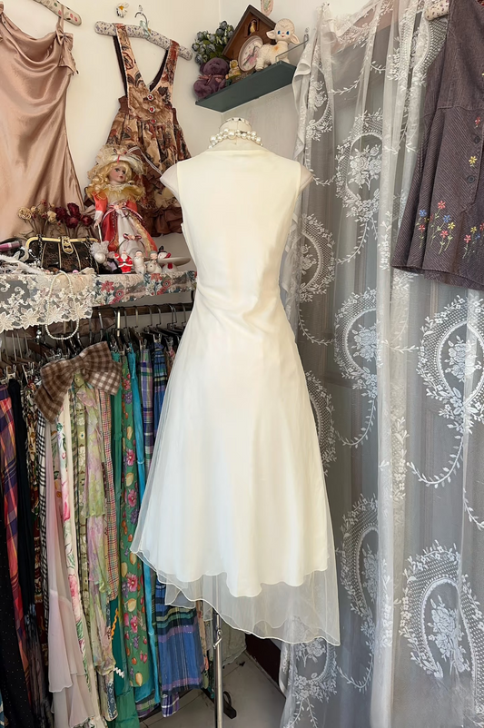 Vintage Prom Dresses 1950s Formal Retro Classy A Line V Neck Chiffon Evening Dress Prom Party Gown AU080