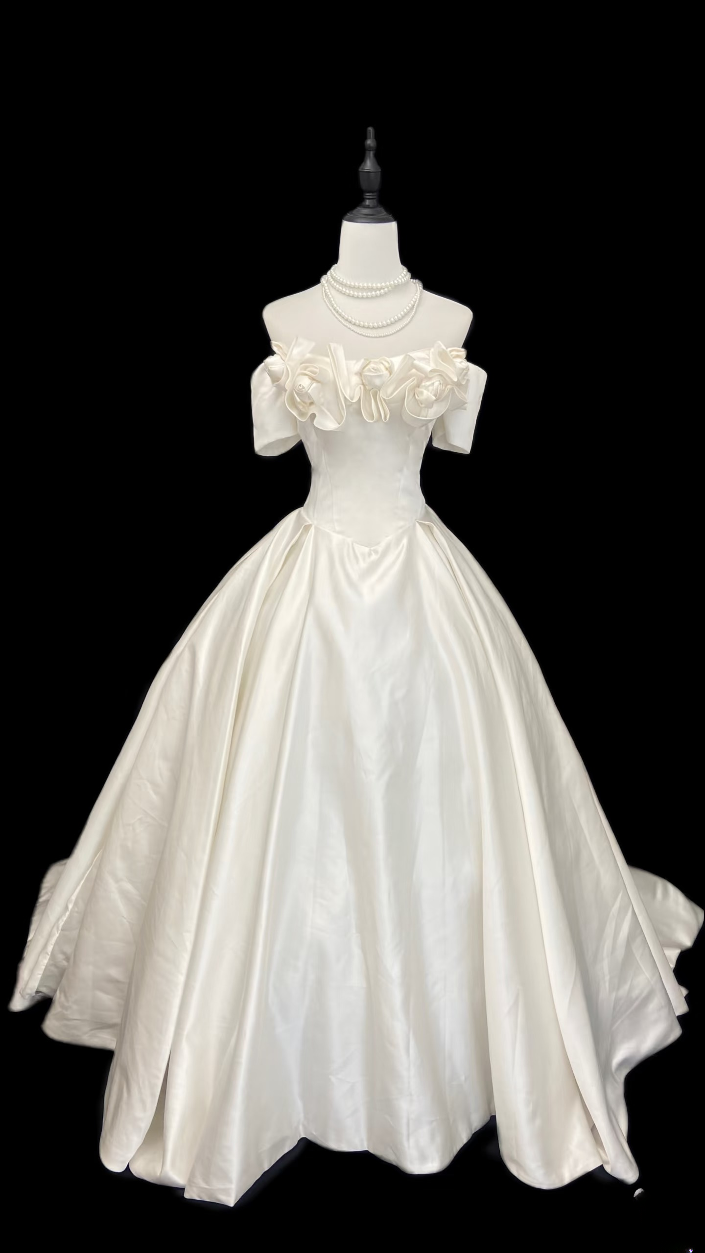 Retro Wedding Dresses Ball Gown Off The Shoulder Plus Size 1970s White Vintage Long Wedding Dress Bride Gowns AU103