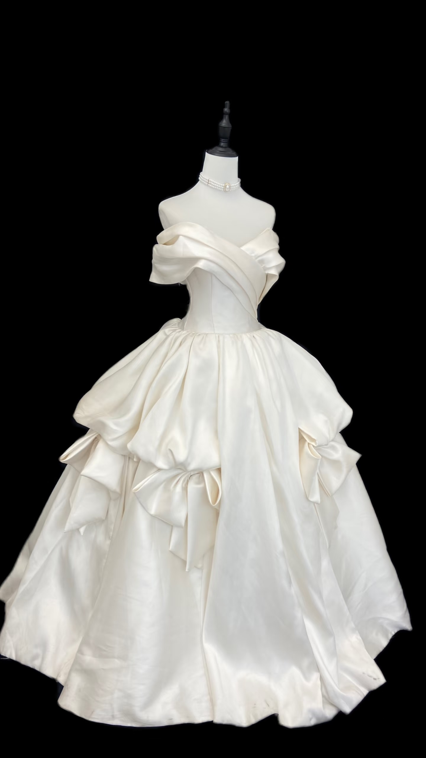 Retro Wedding Dresses Ball Gown Off The Shoulder Plus Size 1970s Vintage Long Wedding Dress Bride Gowns AU108