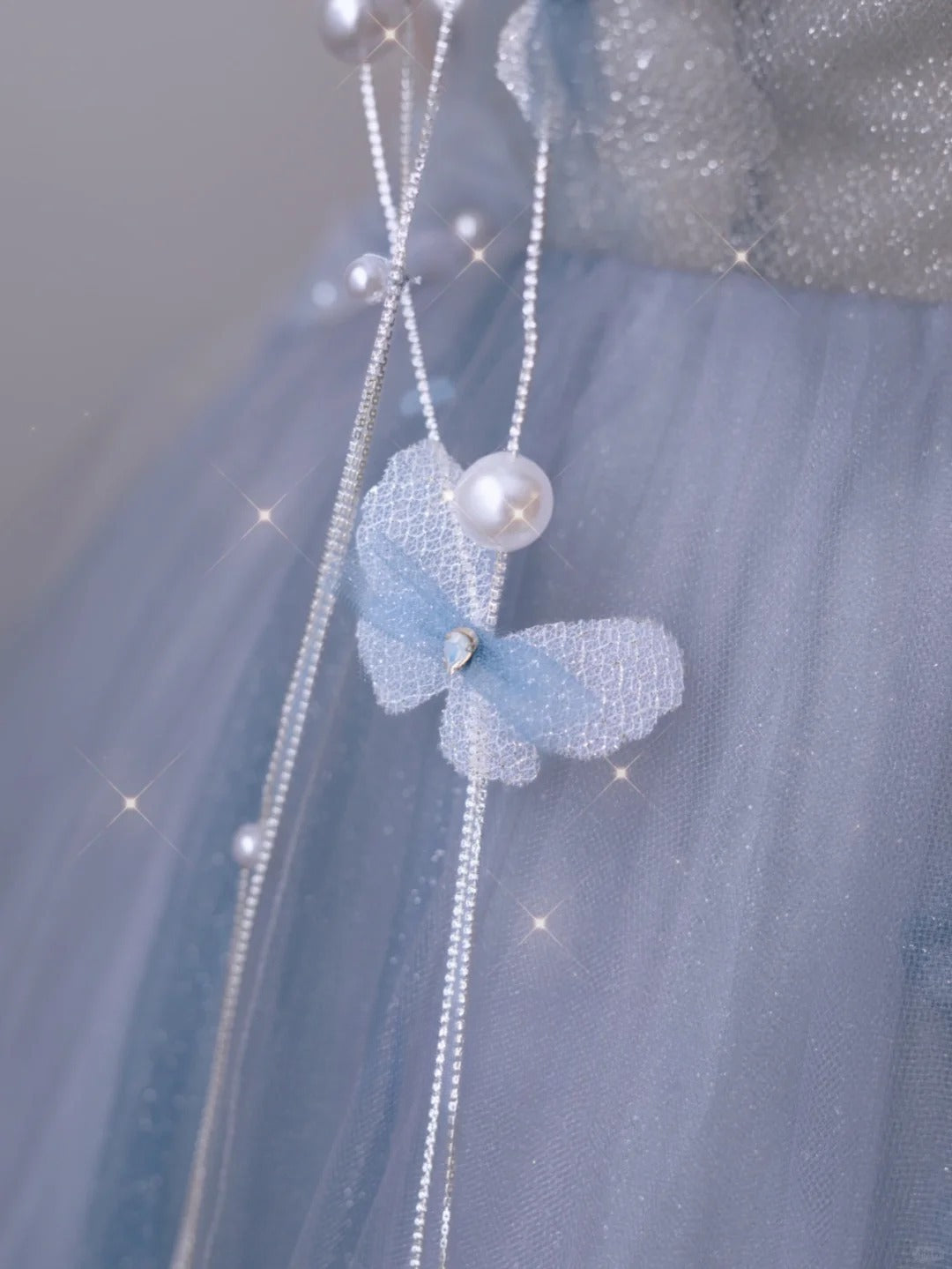 Robe de bal charmante, bustier cœur, tulle bleu, longue, robe de soirée formelle, robe de bal AU112
