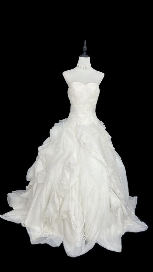 Retro Ball Gown Sweetheart Tulle Layers Style Long 1950s Inspired Wedding Dress Bride Gowns Wedding Dresses AU125