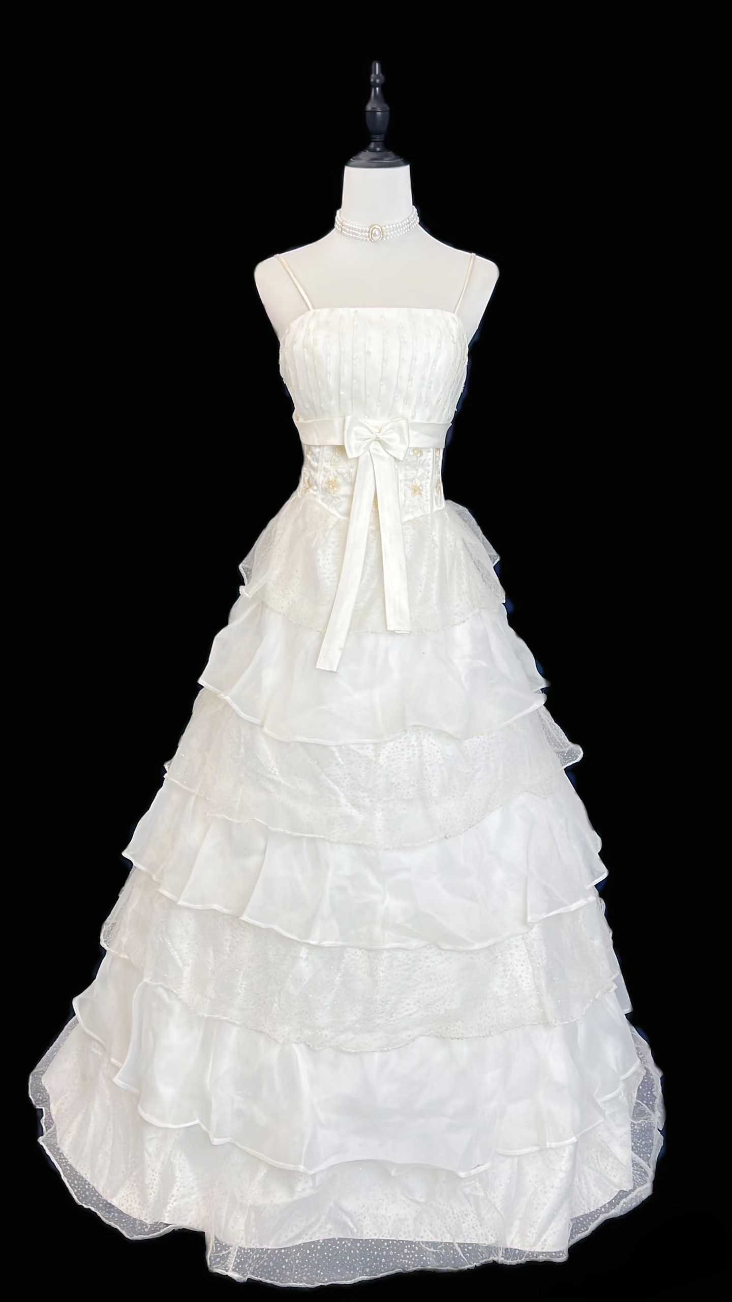 Retro Wedding Dresses Ball Gown Spaghetti Strap Plus Size 1950s Vintage Long Wedding Dress Bride Gowns AU126