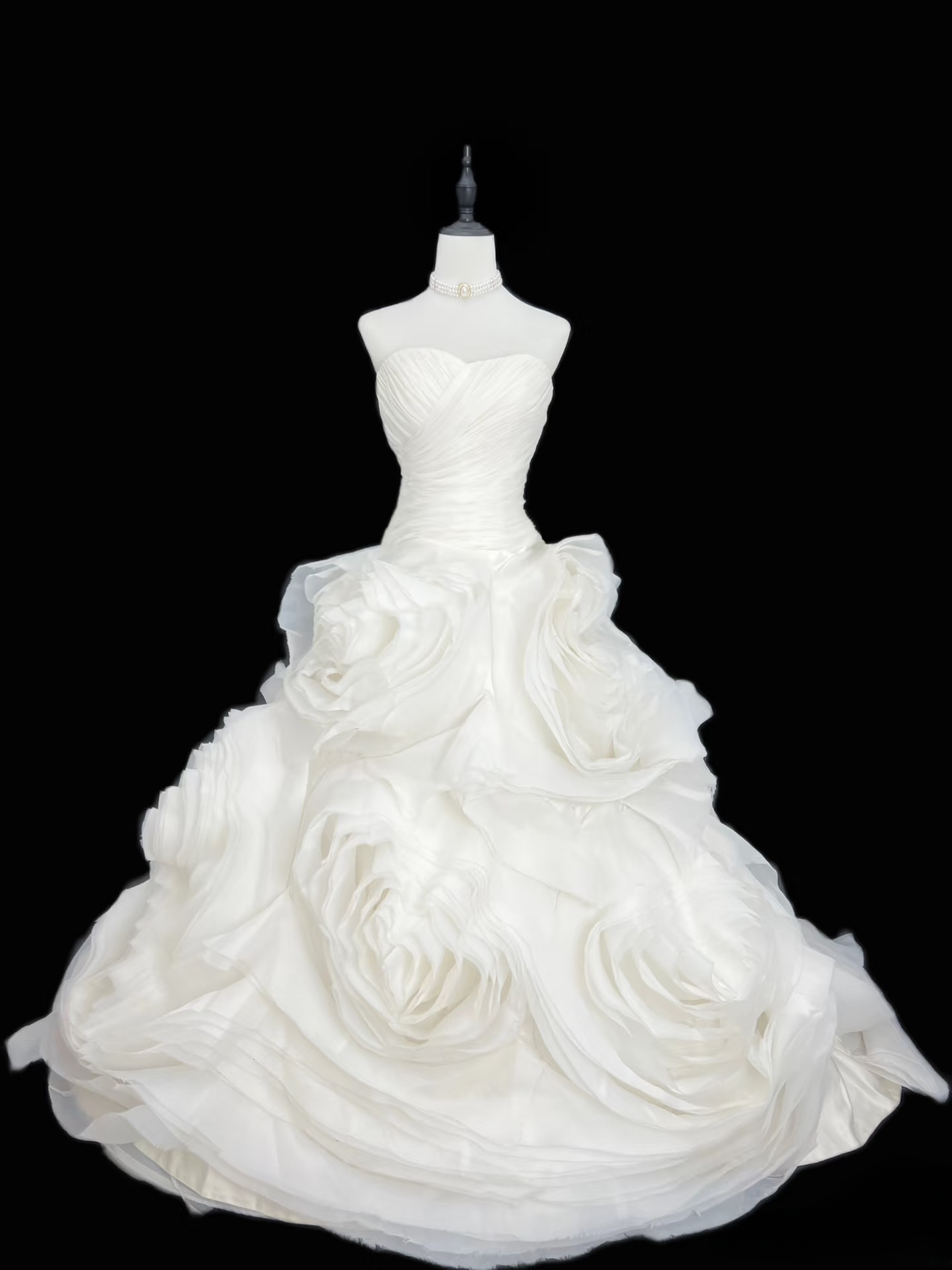 Robe de mariée rétro style années 60, bustier cœur en tulle à volants, longue, inspirée des années 60, AU127